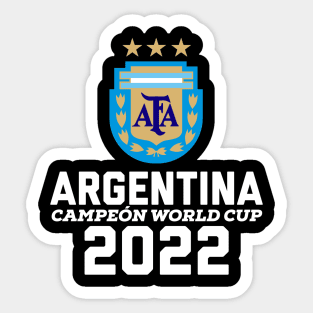 Argentina Campeón World Cup T-Shirt Sticker